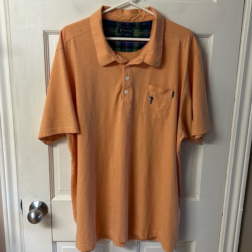 William Murray golf polo in peach men’s size XXL